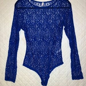 Royal blue Bodysuit